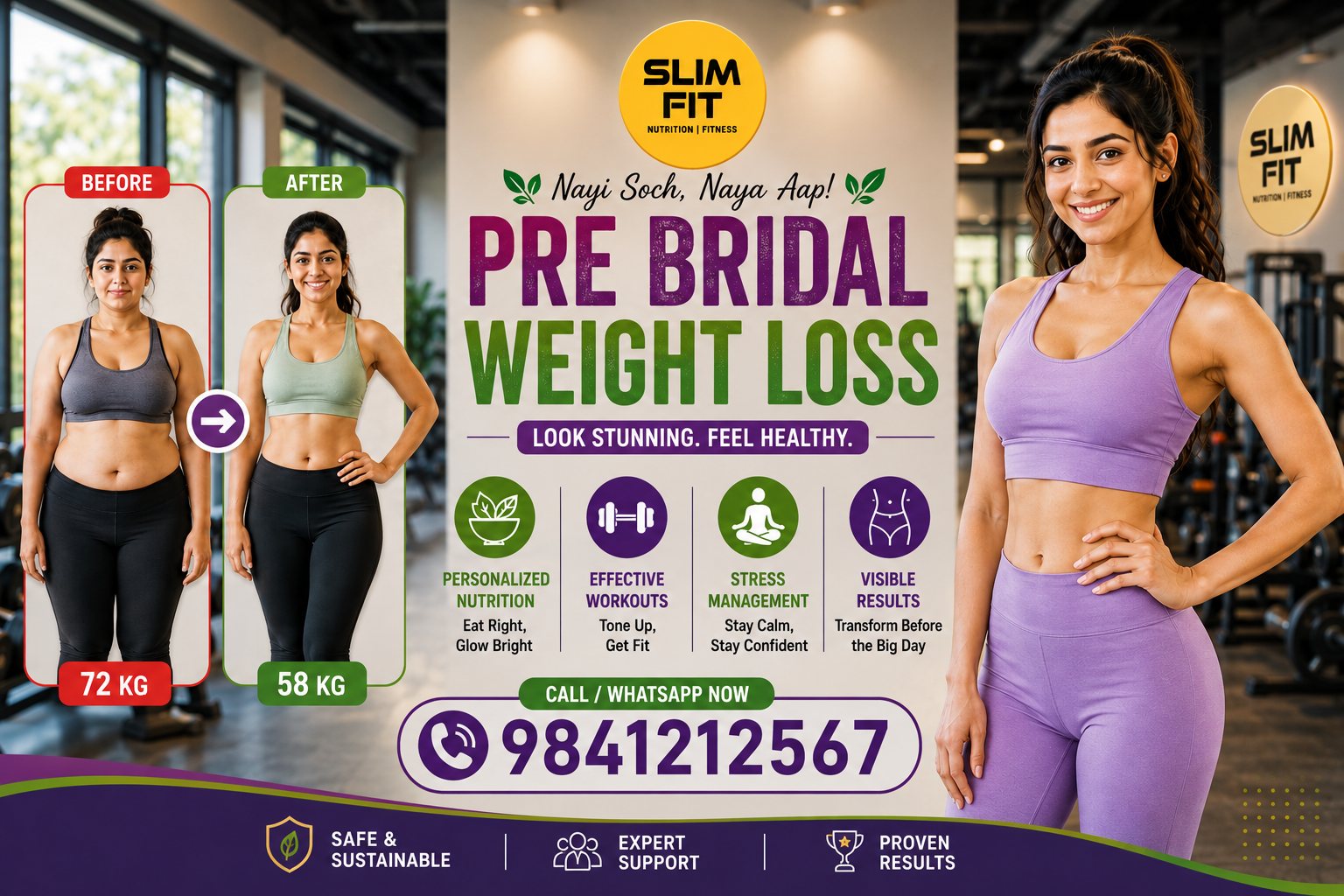 pre-bridal weight loss